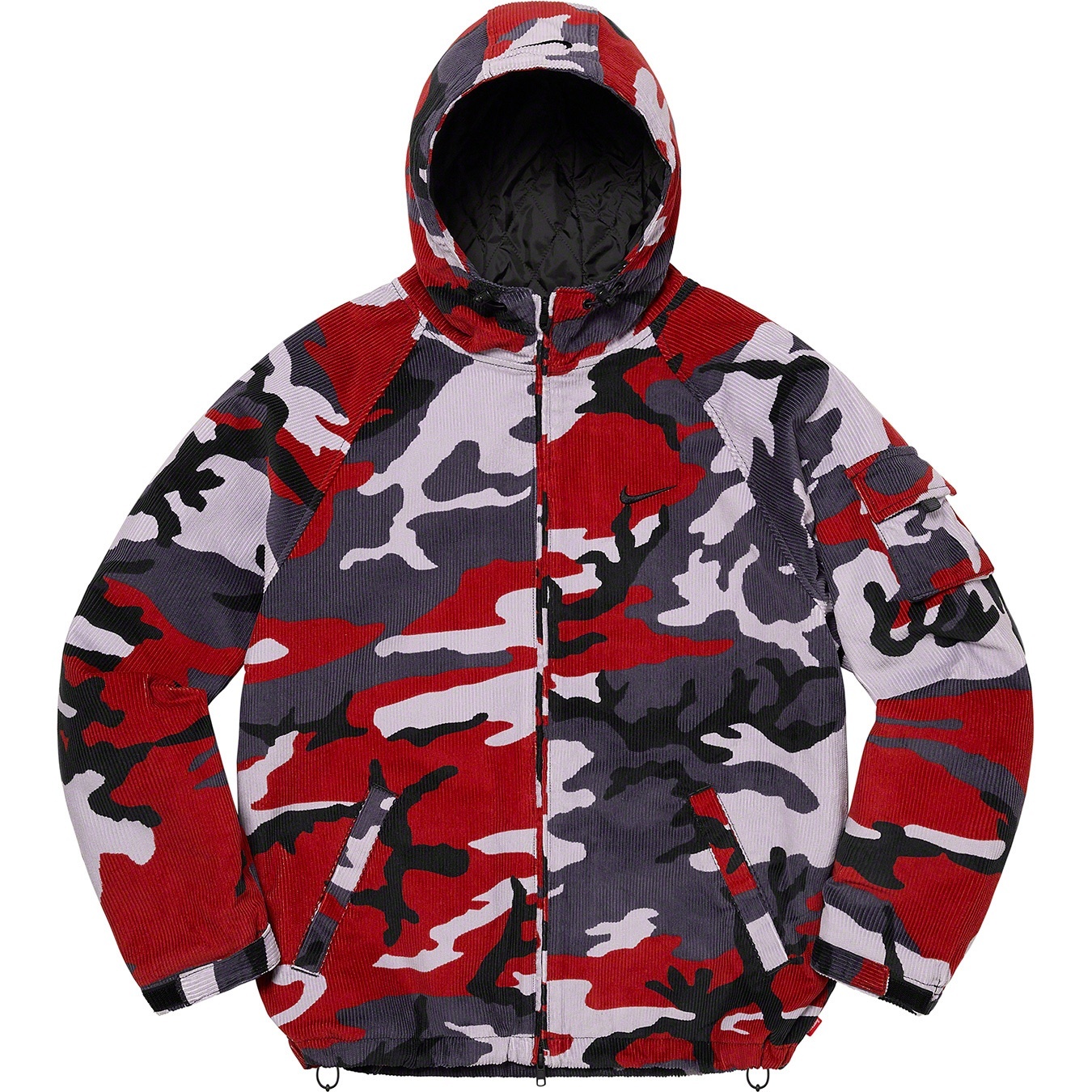 Supreme®/Nike® Arc Corduroy Hooded Jacket view 5